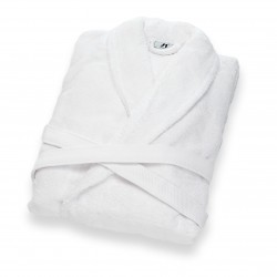 Bathrobe shawl collar...