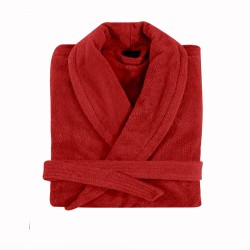 Bathrobe shawl collar L