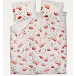 Dekbedovertrek Poppy fields