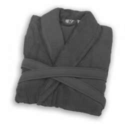 Bathrobe shawl collar...