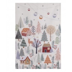 Torchon Foret de Noël 50/75