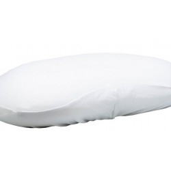 Taie d'oreiller Sonata blanc