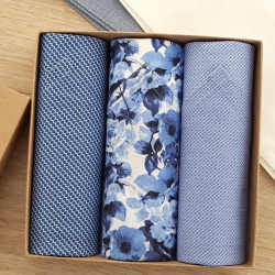 Zakdoek small florals 40/40