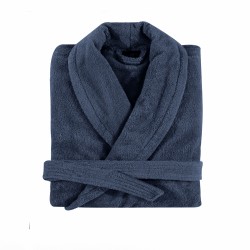 Bathrobe shawl collar L